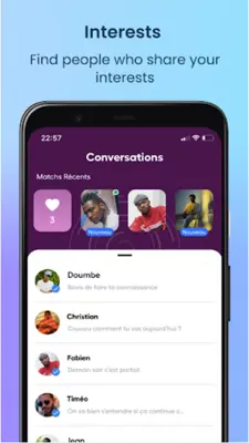 Heyama - African dating android App screenshot 2